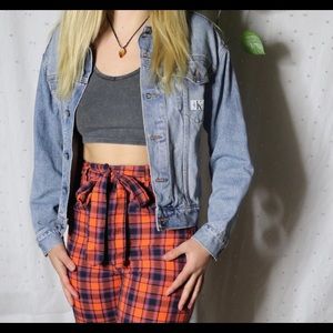 CALVIN KLEIN JEAN JACKET!